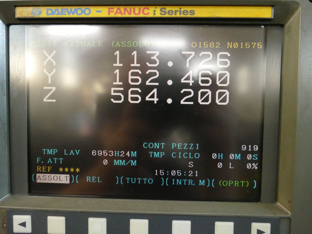 Pannello di controllo numerico Fanuc