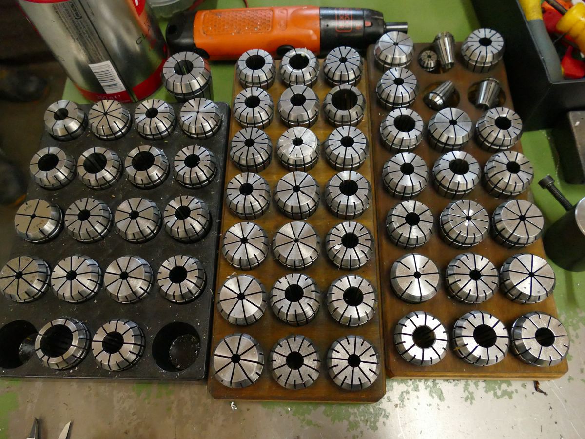 Serie di pinze di serraggio per portautensili CNC